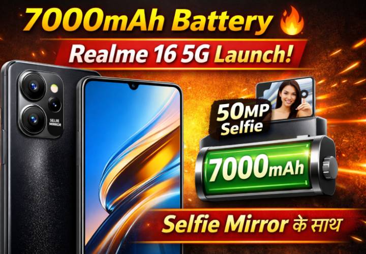 Realme 16 5G Review: 7000mAh बैटरी, 50MP कैमरा और यूनिक Selfie Mirror – क्या यह फोन वाकई खास है?