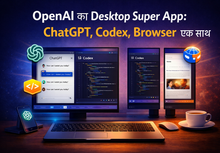 OpenAI बना रहा है Desktop Super App: ChatGPT, Codex और Browser एक ही प्लेटफॉर्म पर